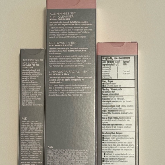 Mary Kay Age TIME WISE Minimize 3D Trio *retired* - Picture 2 of 3
